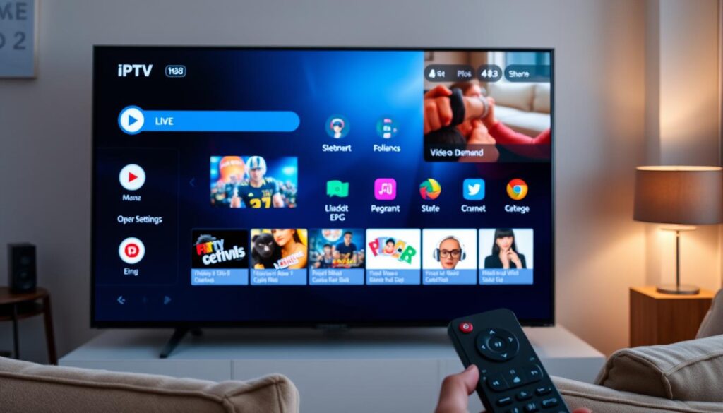 IPTV stream player features